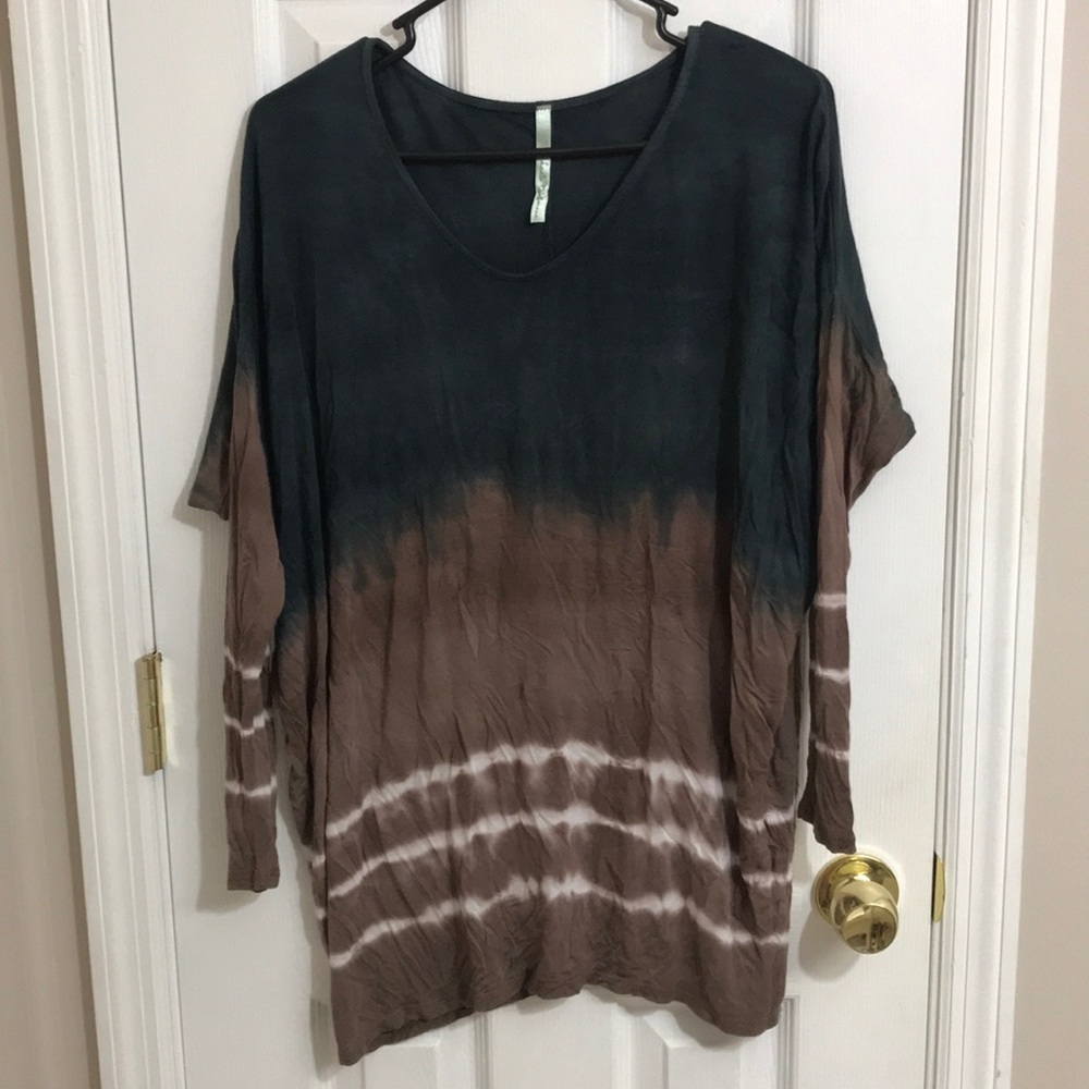 Flowing Oversized Long Sleeve Shirt